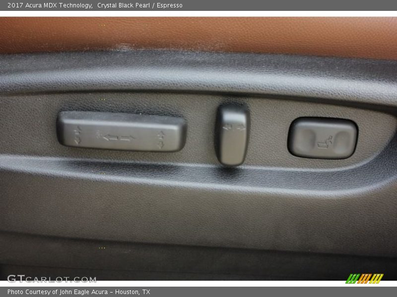 Crystal Black Pearl / Espresso 2017 Acura MDX Technology