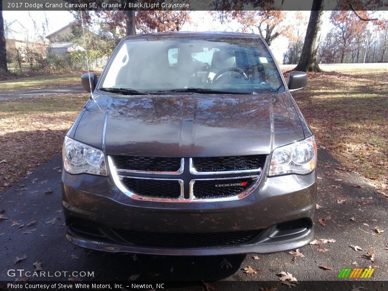 Granite / Black/Light Graystone 2017 Dodge Grand Caravan SE