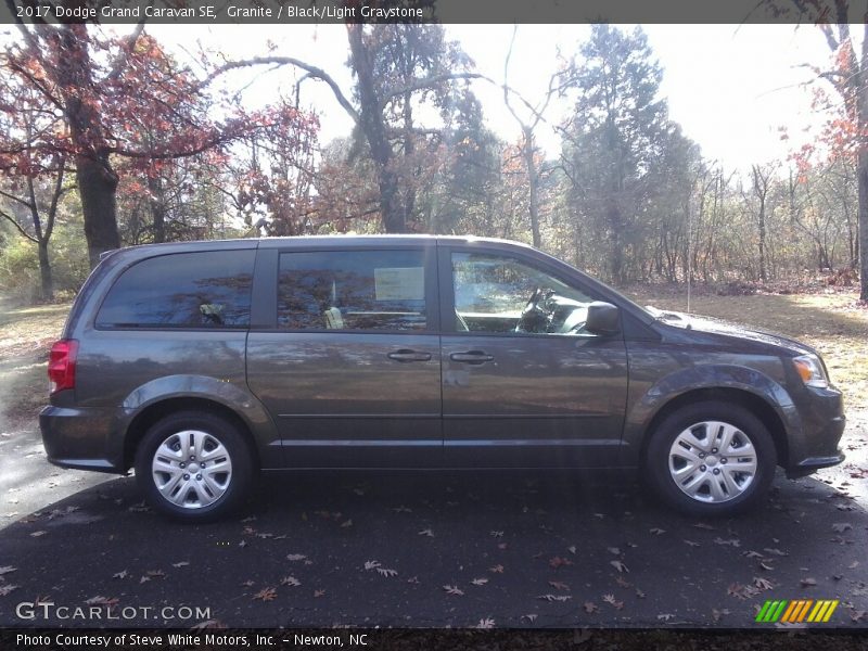 Granite / Black/Light Graystone 2017 Dodge Grand Caravan SE