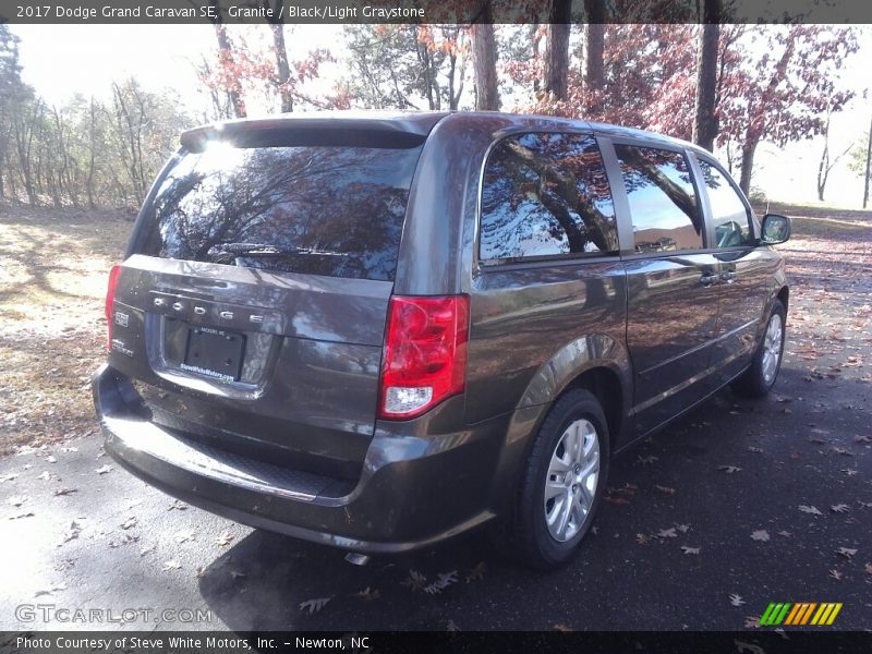 Granite / Black/Light Graystone 2017 Dodge Grand Caravan SE