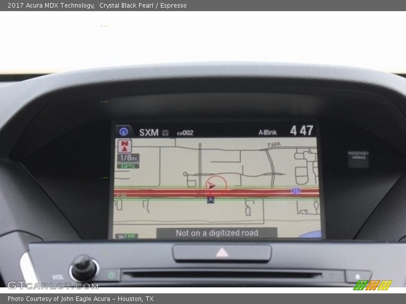 Crystal Black Pearl / Espresso 2017 Acura MDX Technology