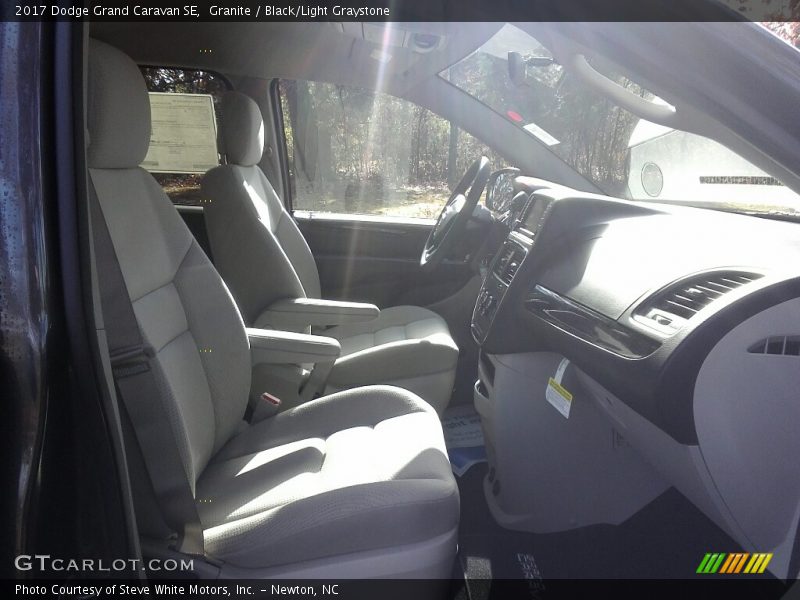 Granite / Black/Light Graystone 2017 Dodge Grand Caravan SE