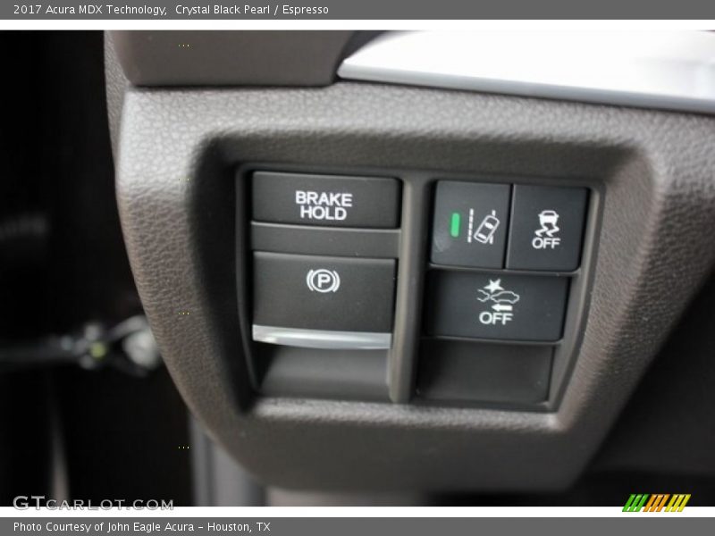 Crystal Black Pearl / Espresso 2017 Acura MDX Technology