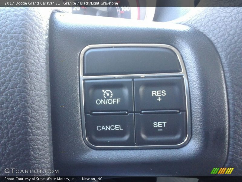Granite / Black/Light Graystone 2017 Dodge Grand Caravan SE