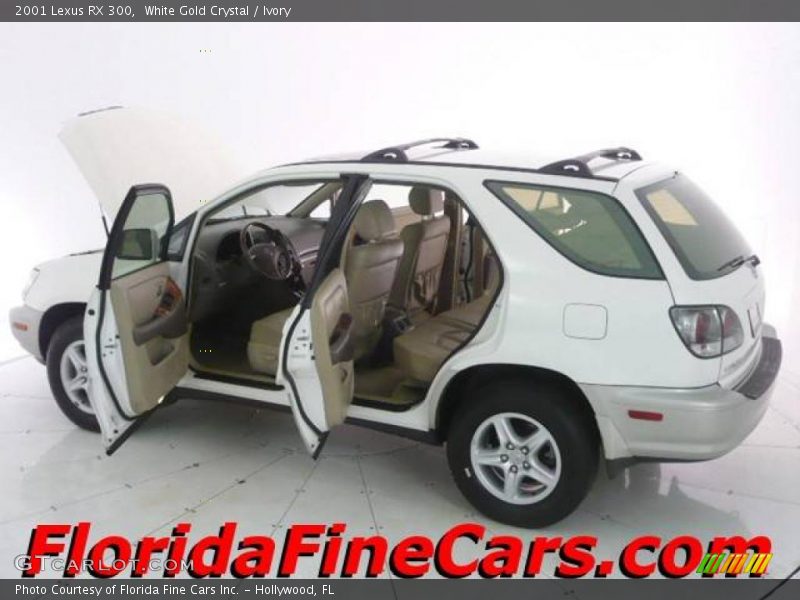 White Gold Crystal / Ivory 2001 Lexus RX 300