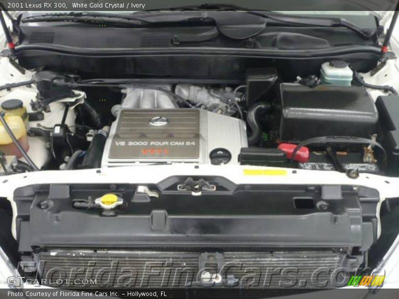 White Gold Crystal / Ivory 2001 Lexus RX 300