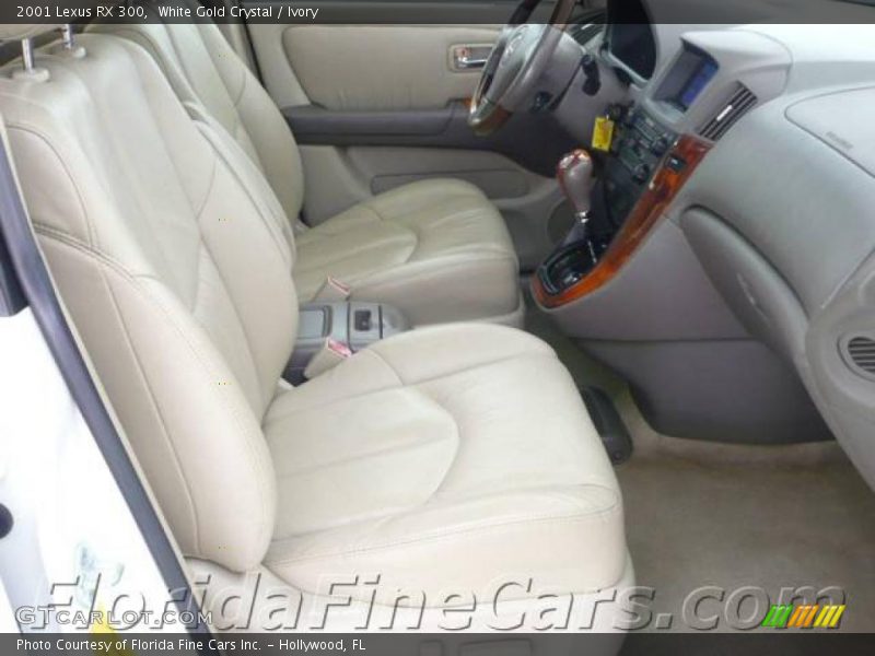 White Gold Crystal / Ivory 2001 Lexus RX 300