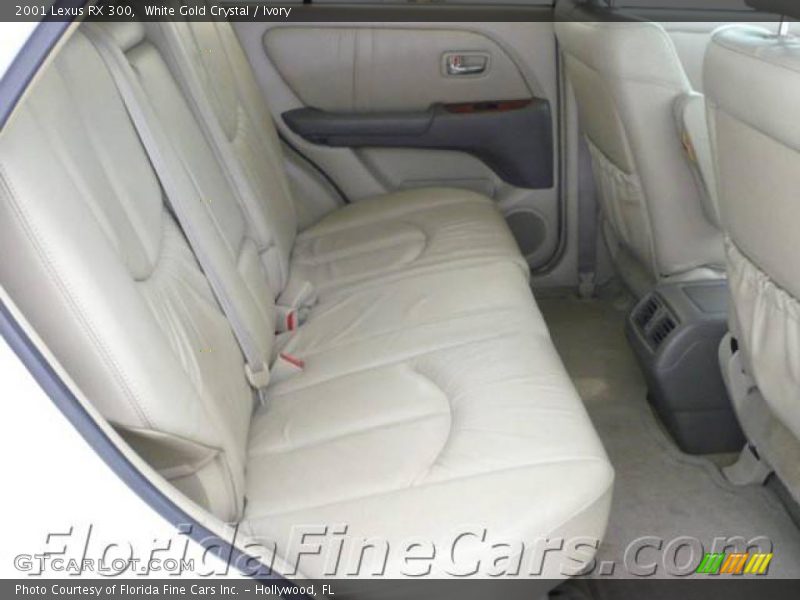 White Gold Crystal / Ivory 2001 Lexus RX 300