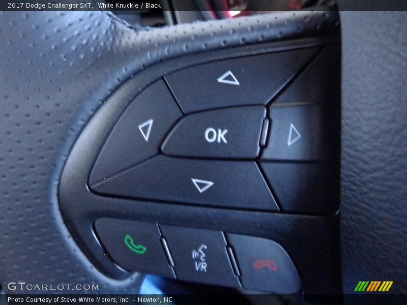 White Knuckle / Black 2017 Dodge Challenger SXT