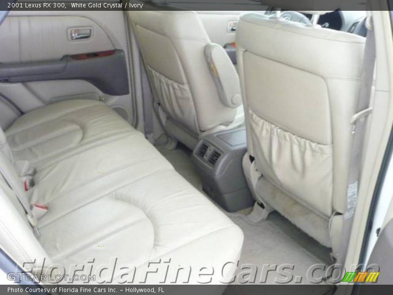 White Gold Crystal / Ivory 2001 Lexus RX 300