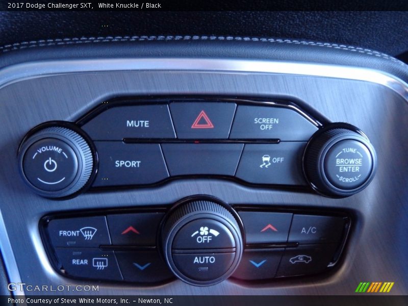 White Knuckle / Black 2017 Dodge Challenger SXT