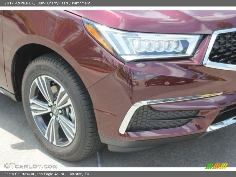 Dark Cherry Pearl / Parchment 2017 Acura MDX