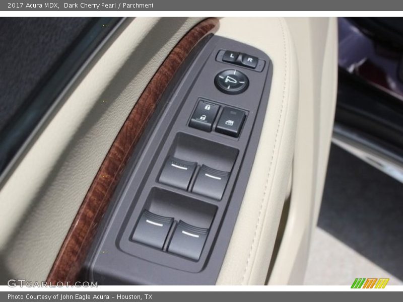 Dark Cherry Pearl / Parchment 2017 Acura MDX