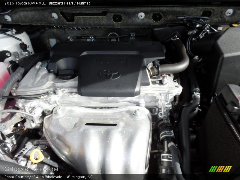 Blizzard Pearl / Nutmeg 2016 Toyota RAV4 XLE