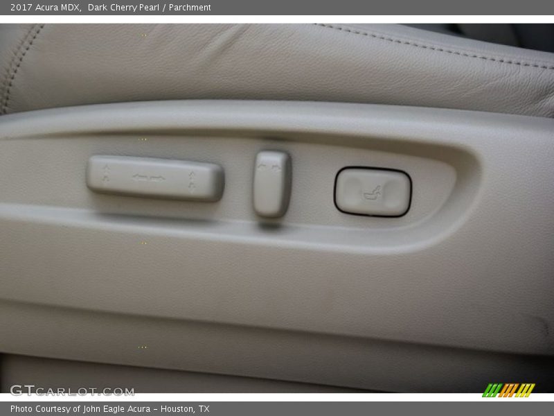Dark Cherry Pearl / Parchment 2017 Acura MDX