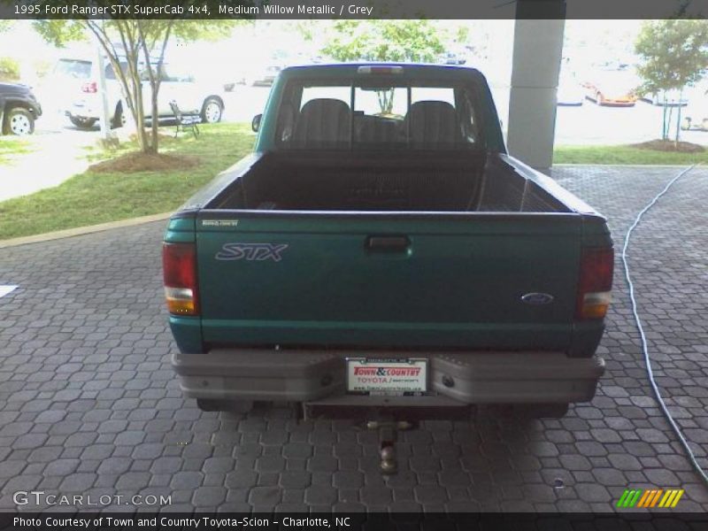 Medium Willow Metallic / Grey 1995 Ford Ranger STX SuperCab 4x4