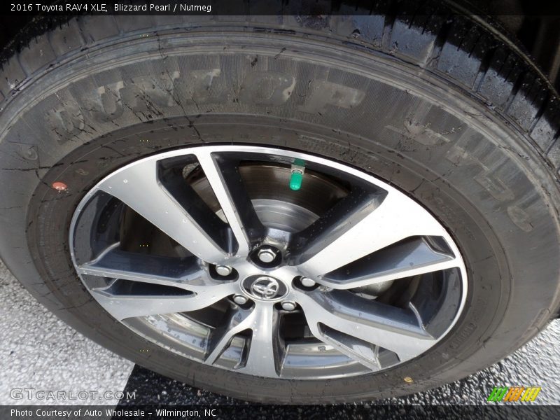 Blizzard Pearl / Nutmeg 2016 Toyota RAV4 XLE