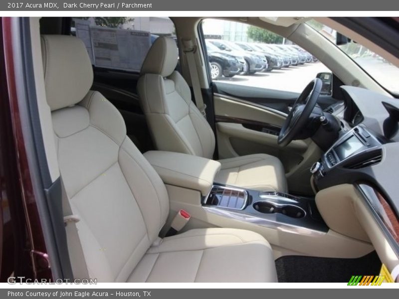 Dark Cherry Pearl / Parchment 2017 Acura MDX