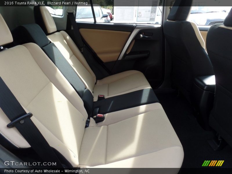 Blizzard Pearl / Nutmeg 2016 Toyota RAV4 XLE