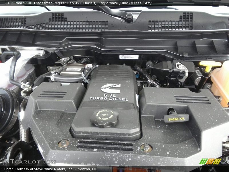  2017 5500 Tradesman Regular Cab 4x4 Chassis Engine - 6.7 Liter OHV 24-Valve Cummins Turbo-Diesel Inline 6 Cylinder