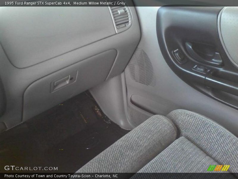 Medium Willow Metallic / Grey 1995 Ford Ranger STX SuperCab 4x4