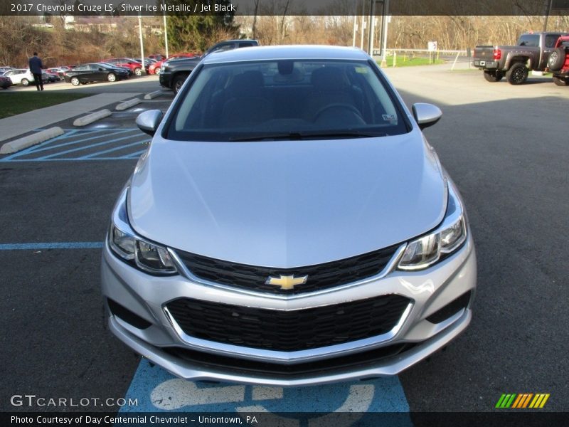 Silver Ice Metallic / Jet Black 2017 Chevrolet Cruze LS