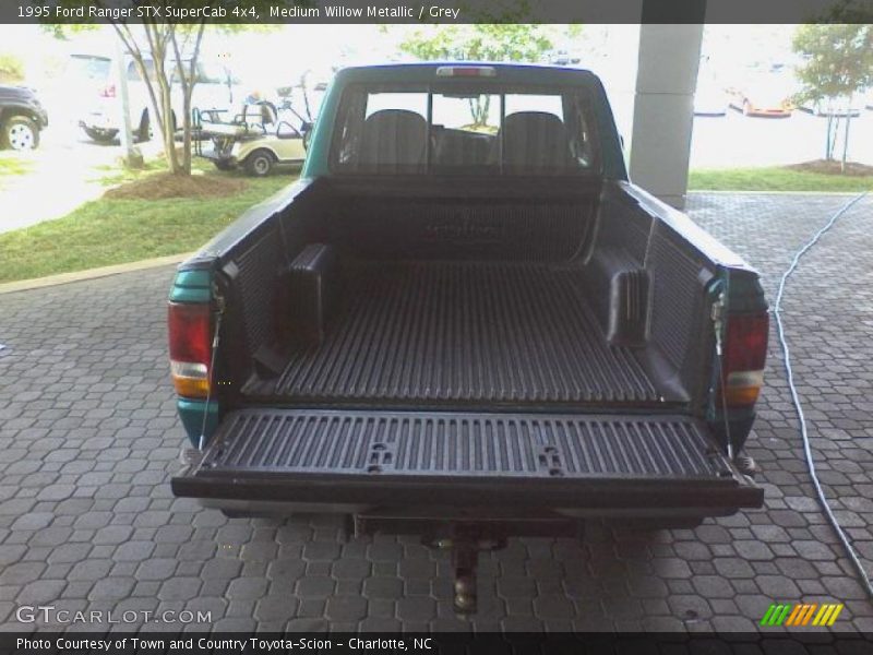 Medium Willow Metallic / Grey 1995 Ford Ranger STX SuperCab 4x4