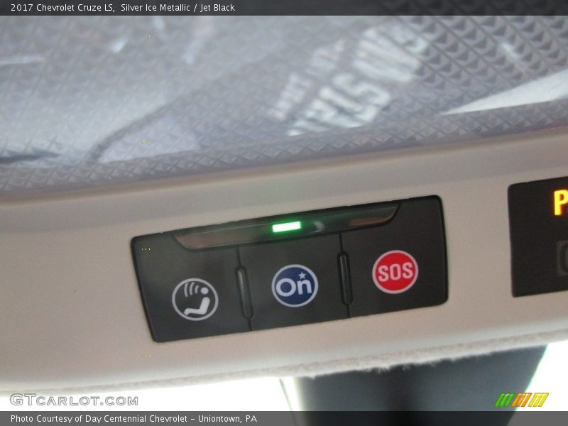 Silver Ice Metallic / Jet Black 2017 Chevrolet Cruze LS