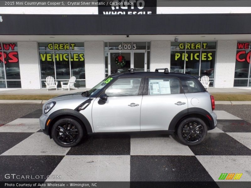 Crystal Silver Metallic / Carbon Black 2015 Mini Countryman Cooper S