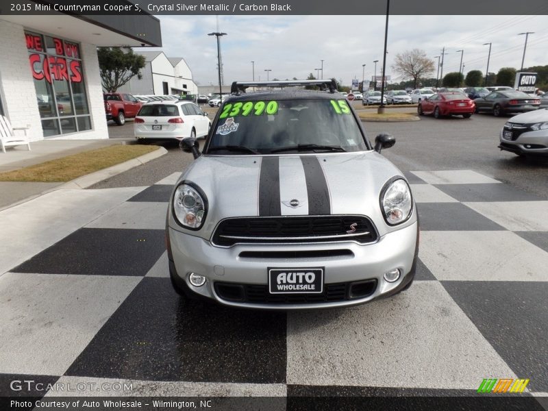 Crystal Silver Metallic / Carbon Black 2015 Mini Countryman Cooper S