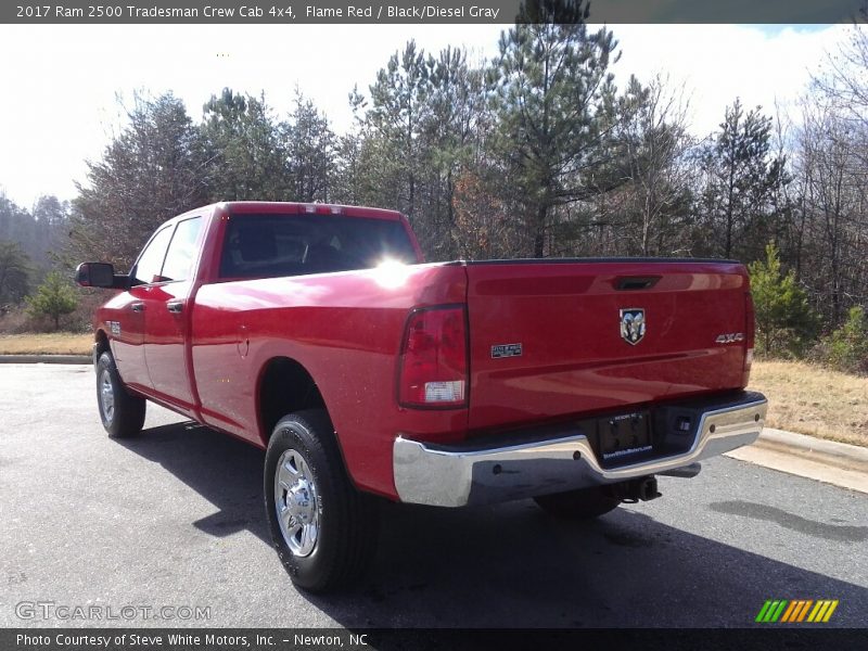 Flame Red / Black/Diesel Gray 2017 Ram 2500 Tradesman Crew Cab 4x4