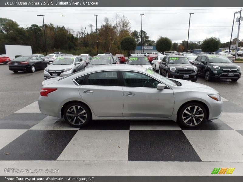 Brilliant Silver / Charcoal 2016 Nissan Altima 2.5 SR
