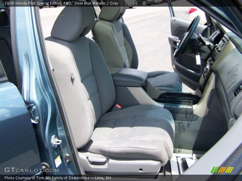 Steel Blue Metallic / Gray 2008 Honda Pilot Special Edition 4WD