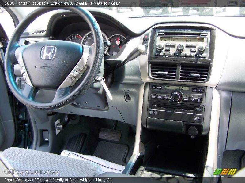 Steel Blue Metallic / Gray 2008 Honda Pilot Special Edition 4WD