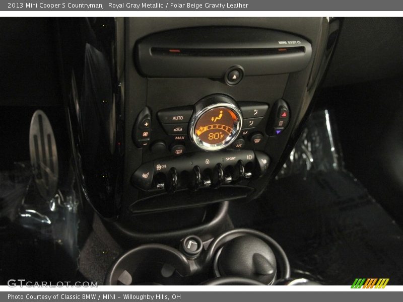 Royal Gray Metallic / Polar Beige Gravity Leather 2013 Mini Cooper S Countryman
