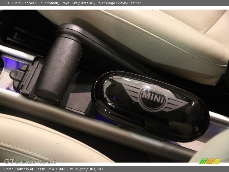 Royal Gray Metallic / Polar Beige Gravity Leather 2013 Mini Cooper S Countryman