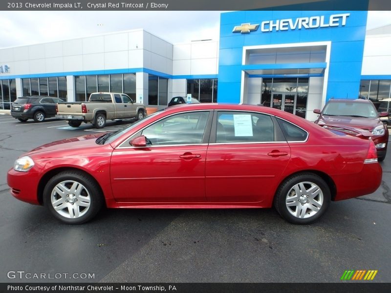 Crystal Red Tintcoat / Ebony 2013 Chevrolet Impala LT