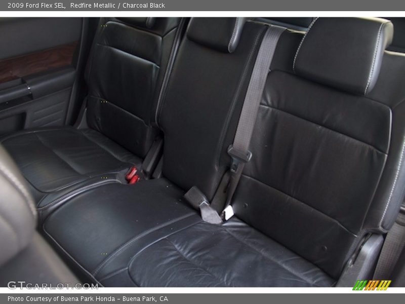 Redfire Metallic / Charcoal Black 2009 Ford Flex SEL