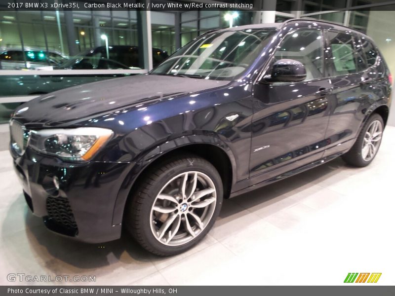Front 3/4 View of 2017 X3 xDrive35i