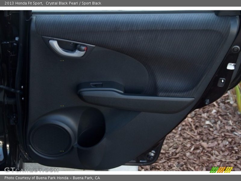 Crystal Black Pearl / Sport Black 2013 Honda Fit Sport