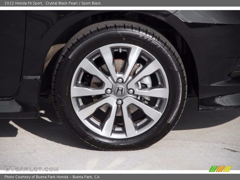 Crystal Black Pearl / Sport Black 2013 Honda Fit Sport