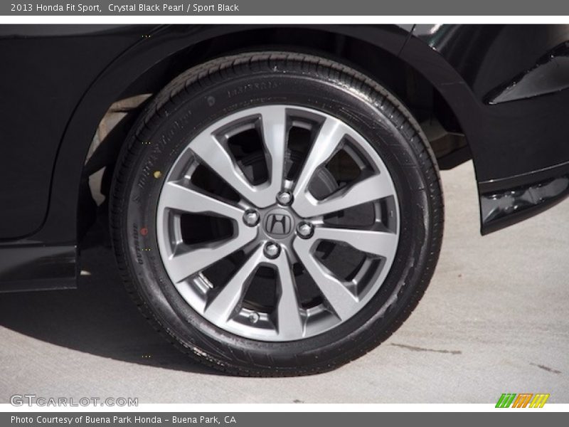 Crystal Black Pearl / Sport Black 2013 Honda Fit Sport