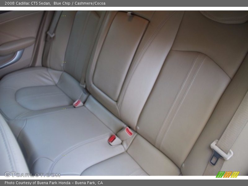 Blue Chip / Cashmere/Cocoa 2008 Cadillac CTS Sedan
