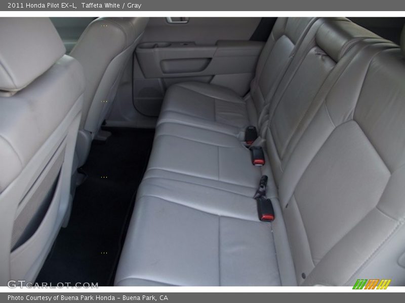 Taffeta White / Gray 2011 Honda Pilot EX-L