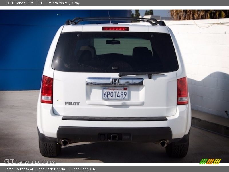 Taffeta White / Gray 2011 Honda Pilot EX-L