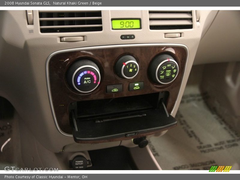 Natural Khaki Green / Beige 2008 Hyundai Sonata GLS