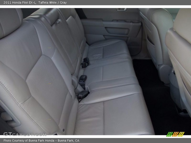 Taffeta White / Gray 2011 Honda Pilot EX-L