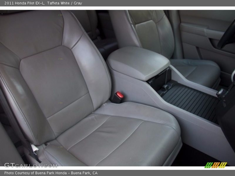 Taffeta White / Gray 2011 Honda Pilot EX-L