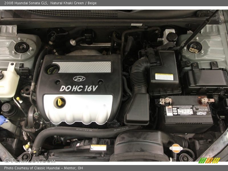 Natural Khaki Green / Beige 2008 Hyundai Sonata GLS
