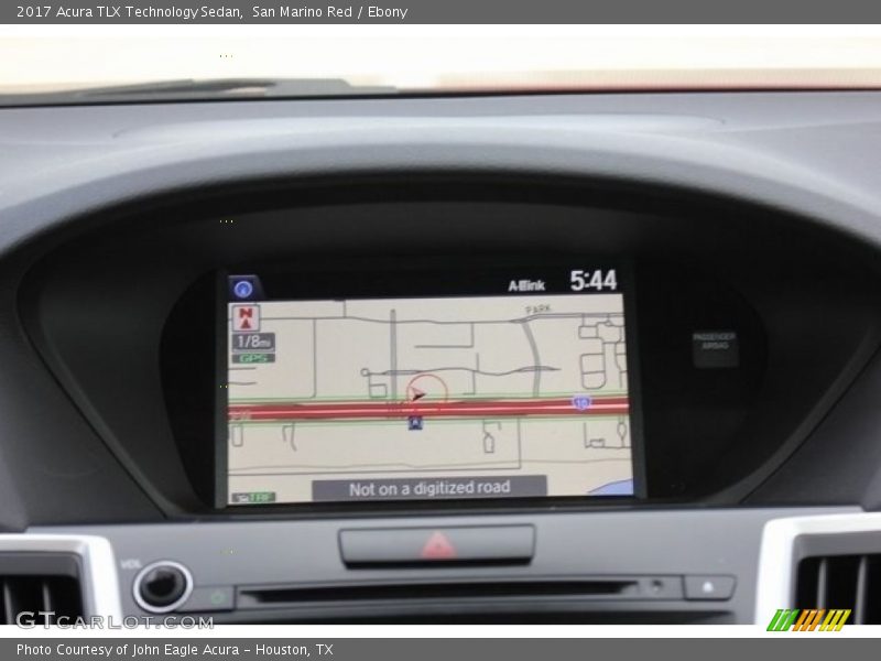 San Marino Red / Ebony 2017 Acura TLX Technology Sedan